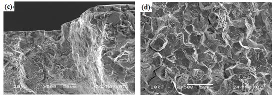 圖12-13 (c、d、e)斷口微觀形貌