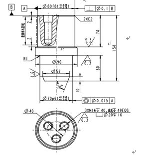 圖11-222失效構(gòu)件圖紙